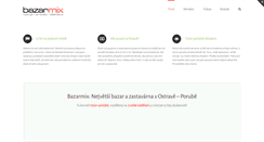 Desktop Screenshot of bazarmix.cz