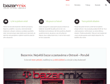 Tablet Screenshot of bazarmix.cz
